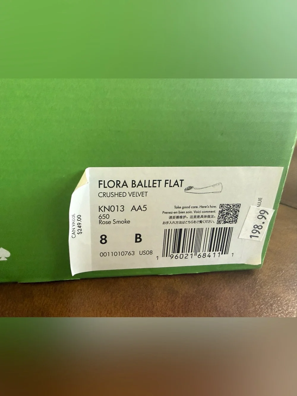 Kate Spade Ballet Flats size 8